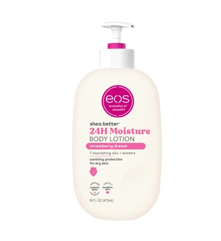 EOS Strawberry Dream Shea Better 24HR Moisture Body Lotion 473ml